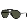 Persol Green Pilot Unisex Sunglasses Po0202s 95 31 57