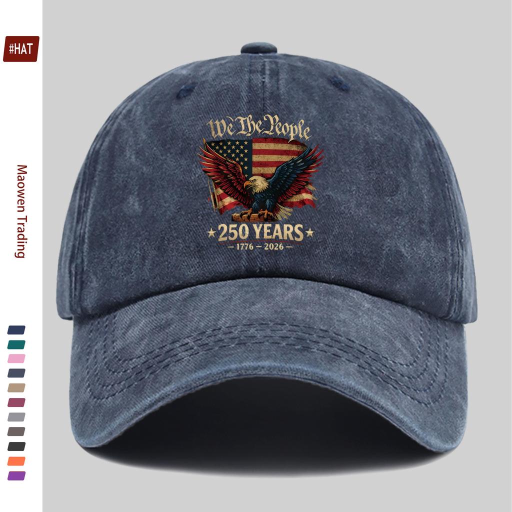Pc US Founding Th Anniversary Eagle And Stars And Stripes Print Independence Day Celebration Party Print Baseball