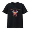 Folk Art Bohemian Bee Yourself Slogan Colorful Floral Print Casual T Shirt vintage Washed fashion Stylish Stretched