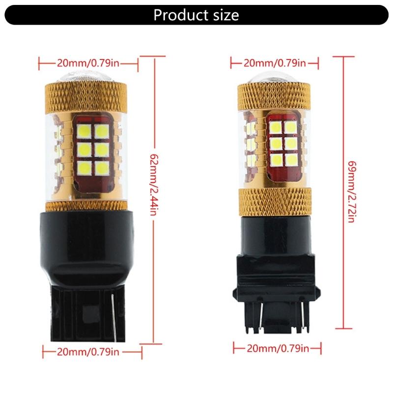Universal Daytime Running Lamps LED Fog Lights Bulb 3030 Chips Car Driving Lamp Auto Light 1156/1157/7440/7443/3156/3157