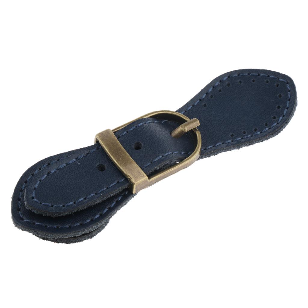 Našívací spony z pravé kůže, zapínání, sada, zapínání na tašku, DIY potřeby