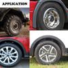 9 Meter Self-Adhesive Tire Lip Trim Strip Auto Tyre Eyebrow for Car And Pickup Wheel Wells Fender Flare Rubber Seal Protection