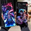 Cool Zoro Anime Funda Phone Cover Case for Xiaomi Poco F3 F4 F5 M3 M4 Pro M5 C65 X3 X4 X5 C50 C51