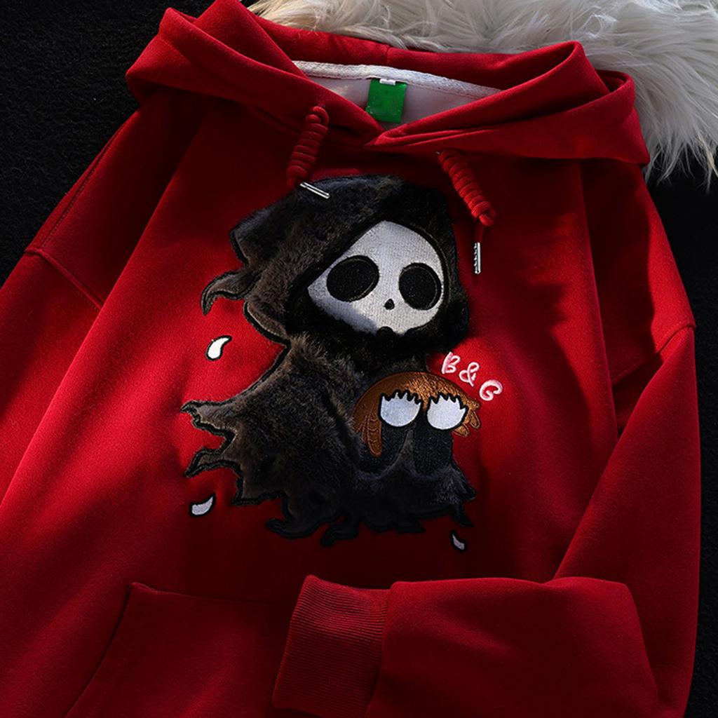 Ladies Fashion Casual Long Sleeve Round Neck Hoodie Pullover Top With  Pockets