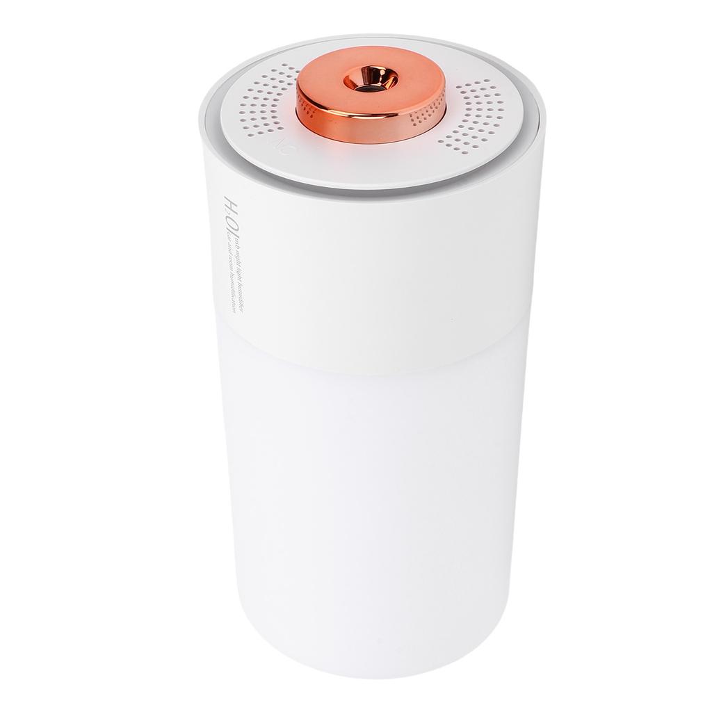 Colorful Humidifier 300ml Large Capacity Quiet Cool Mist Small Desk Humidifier for Travel Car  