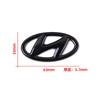 ABS Car Steering Wheel Emblem Sticker Accessories For Hyundai Genesis N-LINE I10 I20 I30 I40 IX20 IX35 Kona Getz Veloster Tucson