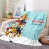 1Pc Pawsome Friends Christmas Blanket Soft And Comfortable Casual Warm Camping Travel Christmas Halloween Gift M91781