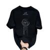 Trendy Brand Short-Sleeved Pure Cotton Men'S Printed T-Shirt Trendy Men'S And Women'S Versatile Round Neck T-Shirt Men'S