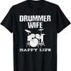 Drums Drummer Band Drumset Retro Vintage Drumsets 70s 80s T-Shirt