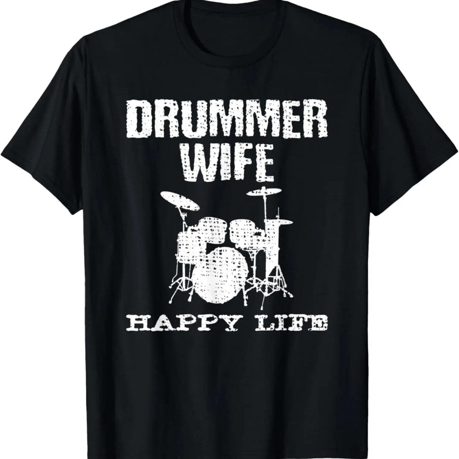 Retro Drummer Rock Groundhog Drummer Groundhog Playing Drum T-Shirt S