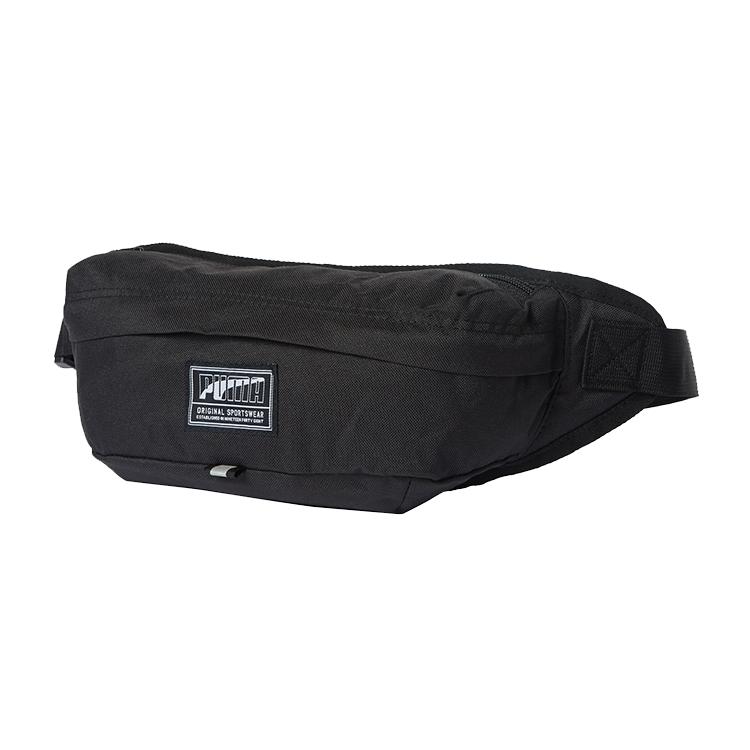 New PUMA Fabric Shoulder Bag Crossbody Bag Fanny Pack Regular Unisex Black 074722-01