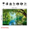 2D Sunray Jungle Scenery Portrait Photo Backdrop