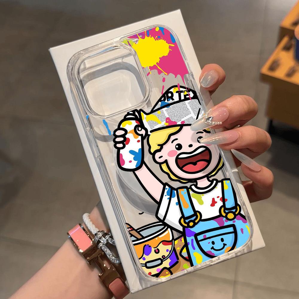 

Магнитный чехол для телефона для iPhone 11 12 13 iPhone 13 14 15 Pro 15 16 Pro Max Samsung A15 A16 A25 A26 A55 A56 S25 S24 S22 S23 Ultra S25 Edge Samsung A06 4G&5G