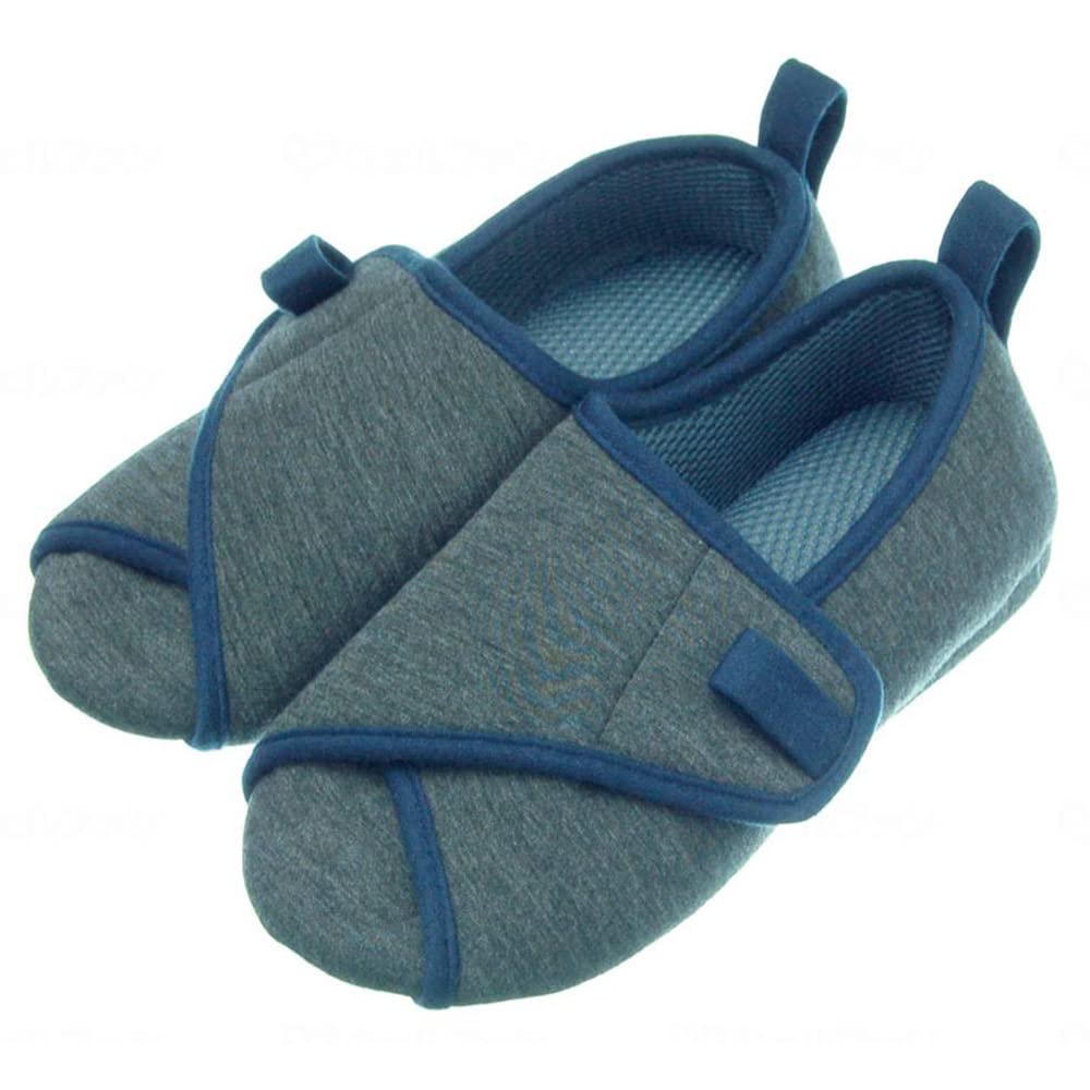 

Nippon Slippers Racco Softly Wrapped Room Shoes Navy LL 310557