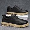 Classic Fashion Oxford Shoes Thick Sole Durable Men's Outdoor Sports Shoes Men's Genuine Leather Casual Shoes Low Top Shoes