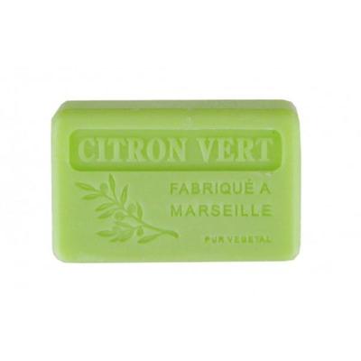 Marseille Scented Soap with Organic Shea Butter Lime 100g