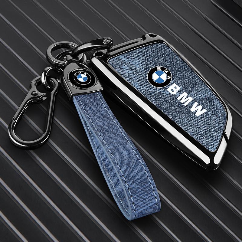 AABR1 Vintage Car Remote Key Case Cover For BMW F20 G20 G30 X1 X3 X4 X5 G05 X6 X7 G11 F15 F16 G01 Interior Sticker