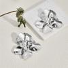 Exaggerated European And American Liquid Metal, Sweet And Cool, Niche Irregular Design, Personality, Cold Wind Earrings