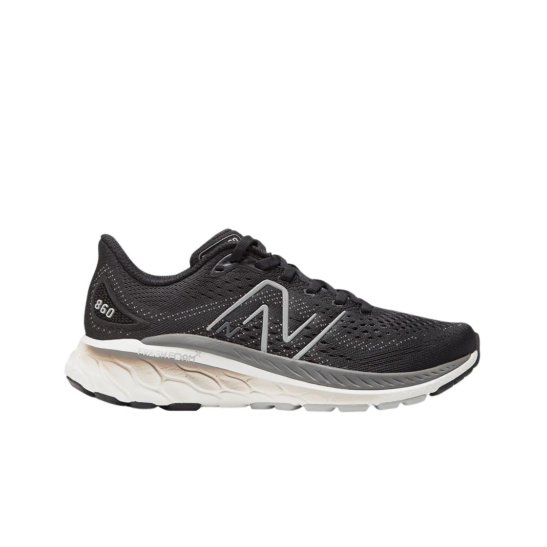 

(w) New Balance Fresh Foam X 860v13 Black White - B Standard 250