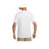 Nike Dri-Fit Logo Rundhals Bequemes Schnelltrocknendes Lässiges Kurzarm Regular T-Shirt Herren T-Shirts Weiß Cool-Grau HF0507-100
