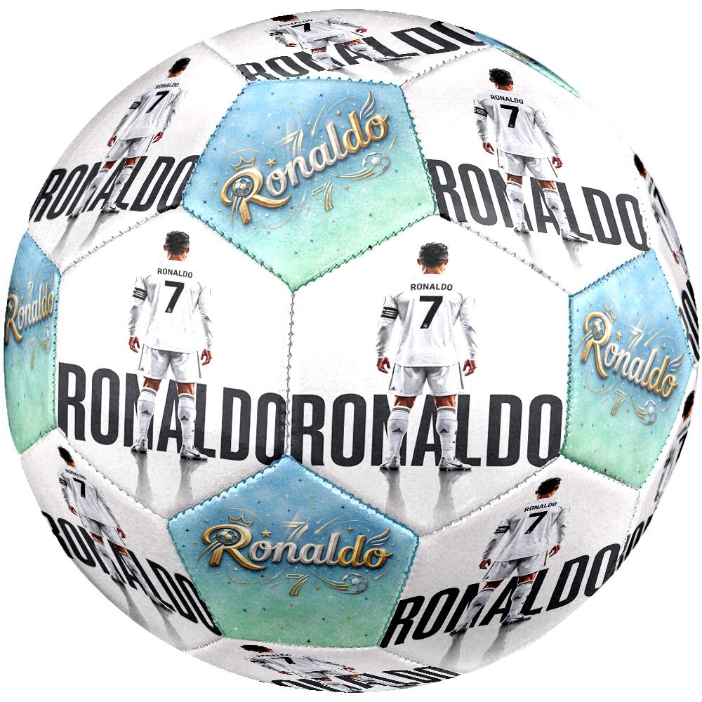 Ronaldo's Portugal's Cr7 Legend Soccer Ball Size 5 Football Machine-Stitched Indoor/Outdoor Universal Football Perfect Commemorative Gift for Soccer L