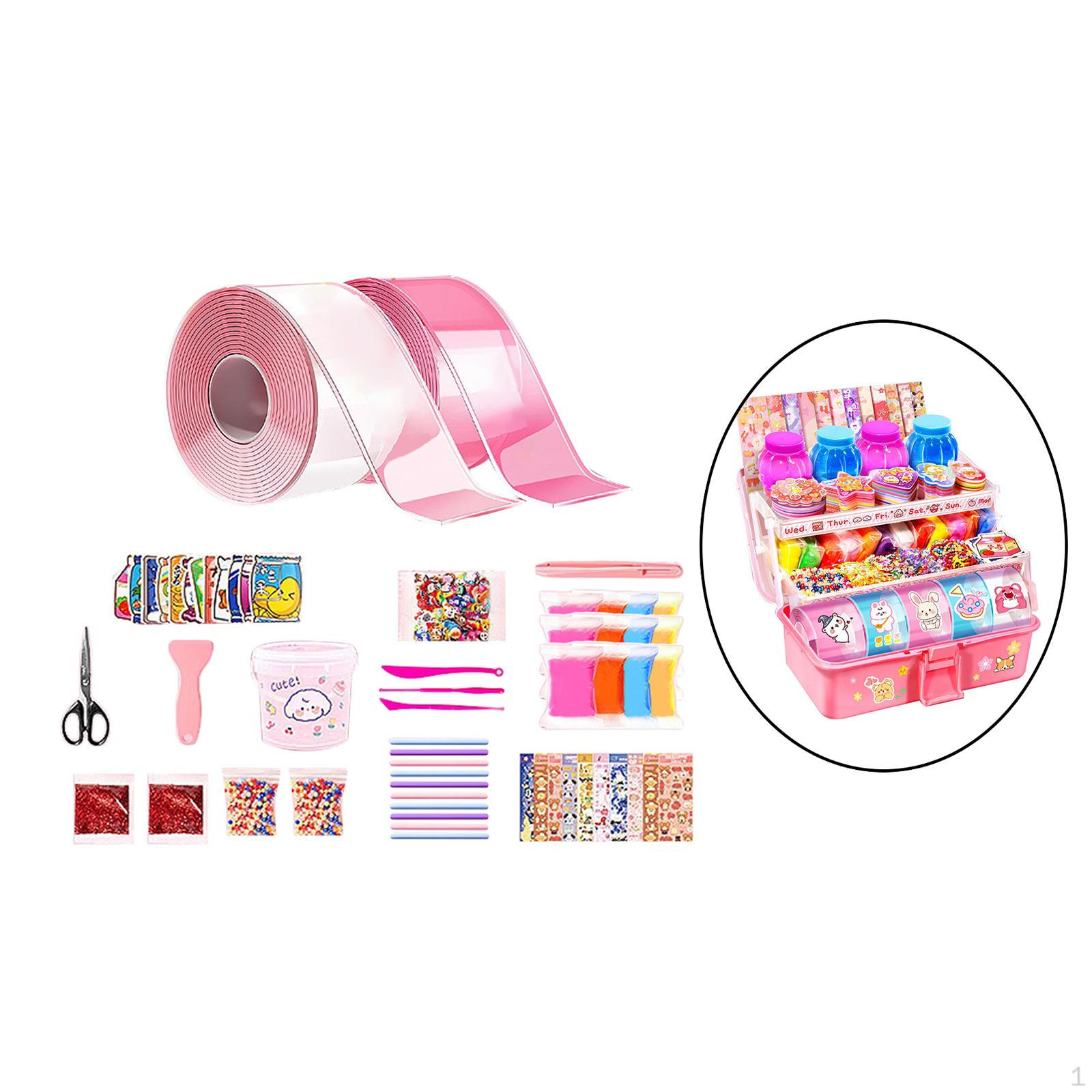 Nano Tape Bubble Kits Double Sided Strong Traceless 4.5cm Wide Mounting Transparent Style B