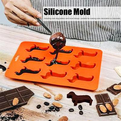 Cute Animal Shape 8 Cavity Silicon Ice Molds For Chocolate Soap Ice Baking Food Grade Ice Molds