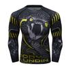 Fight Workout Mma Men'S Long Sleeve MMA Compression T-Shirt Men Boxing Rashguard Blank Bjj Rash Guard Sportswear Tees