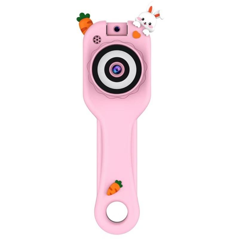 

Kids Portable Microscope Science Kit Cartoon Design 180 Degree Rotation Camera Built In Light Educational Gift For Boys Girls