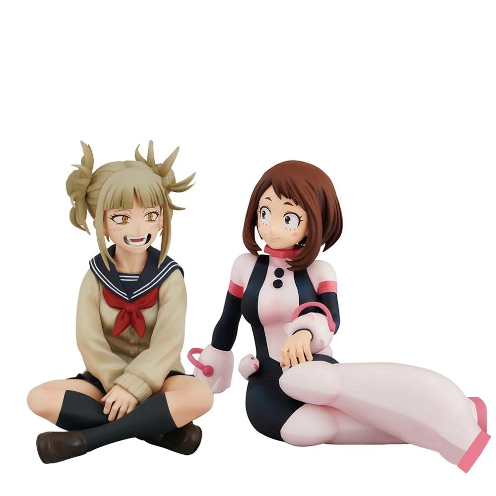 Figurină Anime MHA Toga Himiko Figurină Uraraka Ochako Figurină de Acțiune Colecție Păpușă Anime Jucării Model PVC Cadouri pentru Fani Băieți Fete