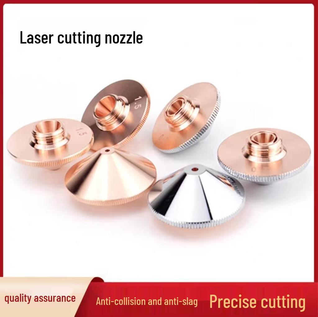 Laser Cutting Nozzle Head Accessories: Single/Double Layer Copper 1.5 Nozzle