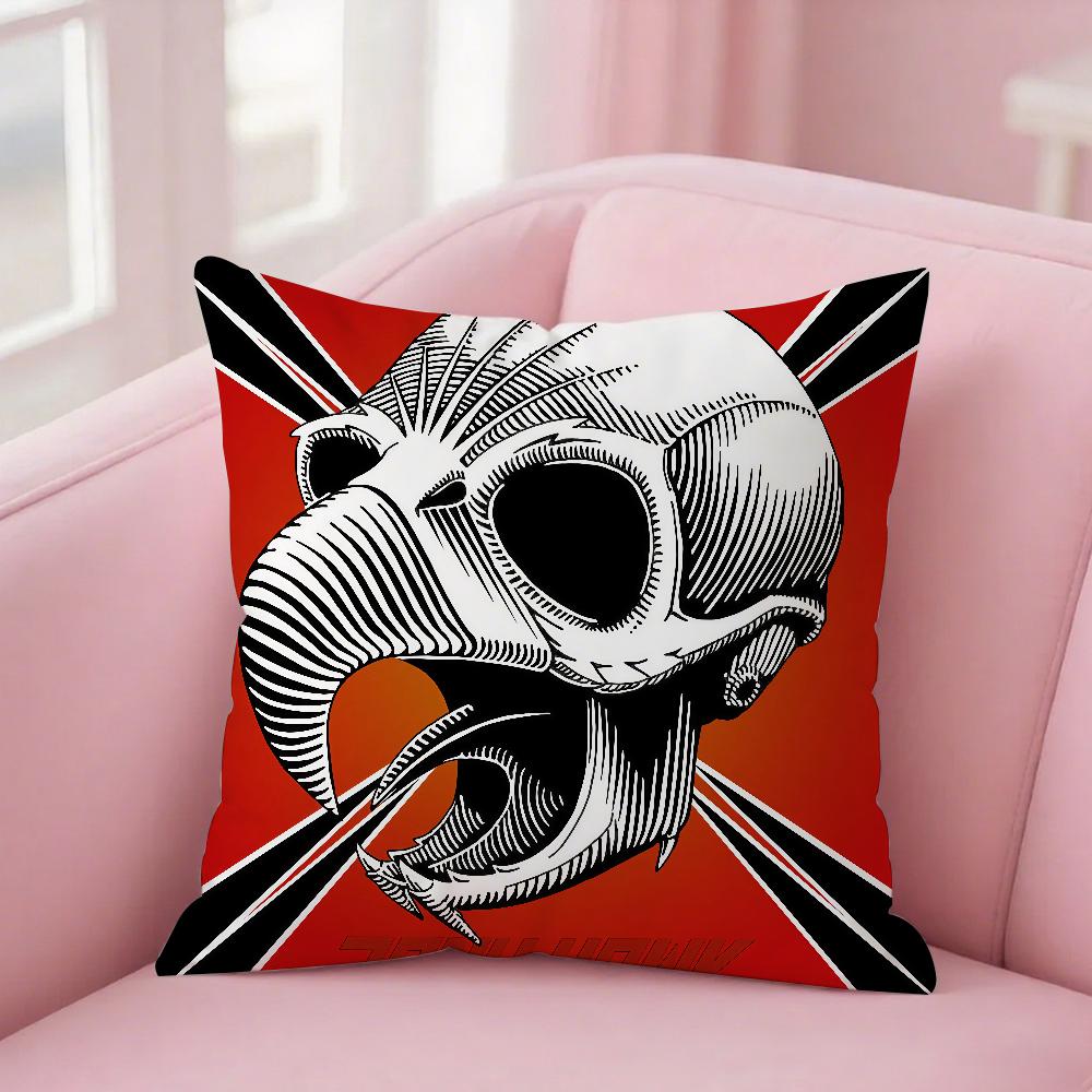 Powell P-Peraltaes Pillow Case Square Double-Sided Printing Sofa Cushion Cover Bedroom Bedside Pillowcover