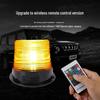 USB Rechargeable Multi-Color Safety Warning Light with Magnetic Function for Night Construction and Traffic Hazards