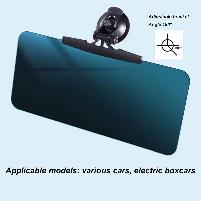 Car Visor Extender Windshield Sun Blocker Anti-Glare Weatherproof Sunvisor Extension Car 180-Degree Rotation Car Sun Blocker