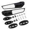 Motorcycle Rear Side Mirror Rearview Integrated Turn Signal Light Rotating For Kawasaki NINJA 400 2018-2021
