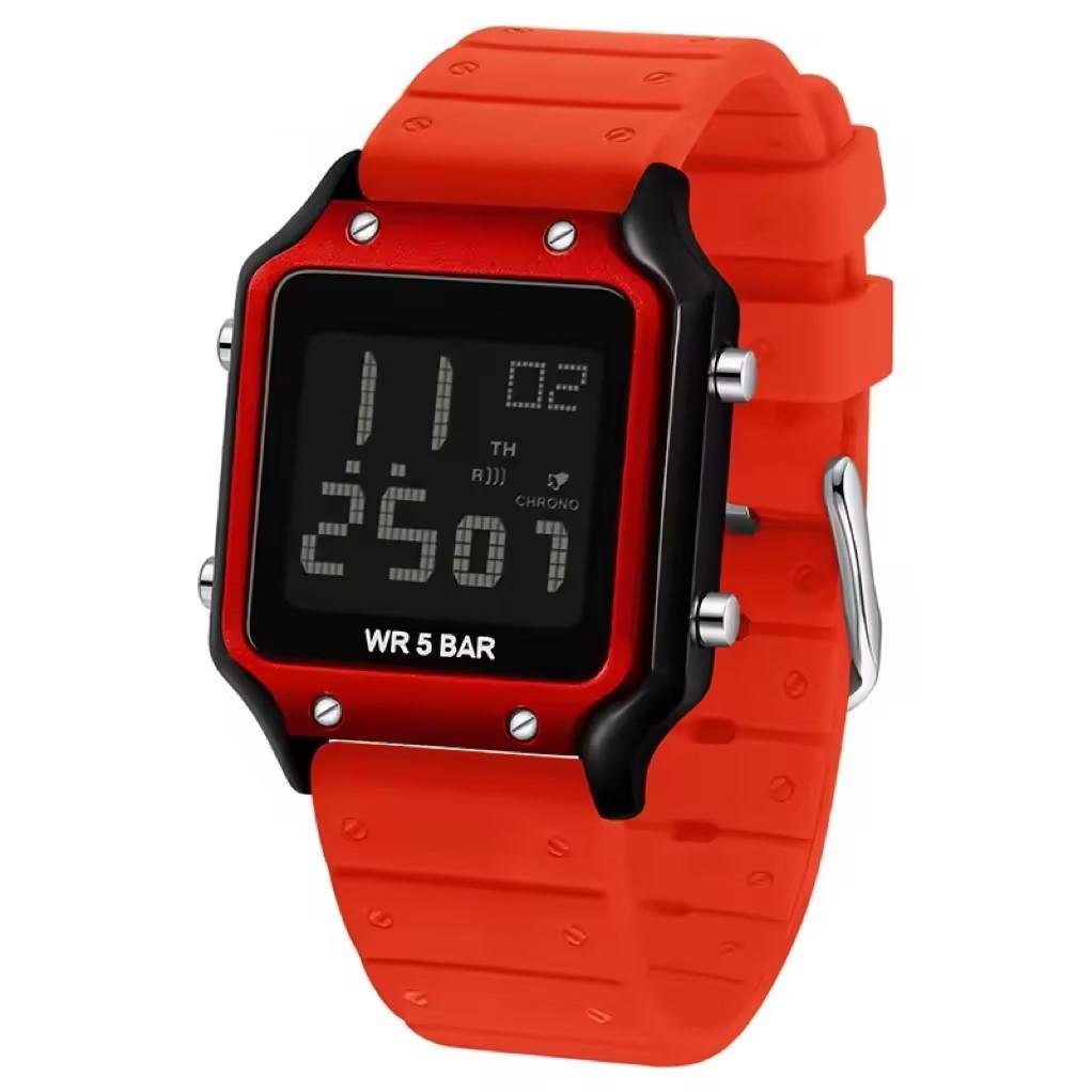 Watch Student Sports Waterproof Electronic Watch Multifunctional Chronograph Alarm Clock Electronic Watch