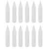 300 Peças Coisas Masculinas Suporte de Colarinho Tira para Colarinho Rígido para Colarinho Rígido do Colarinho Inserções Plásticas para Colarinho Rígidos Plásticos para Colarinho de Camisa