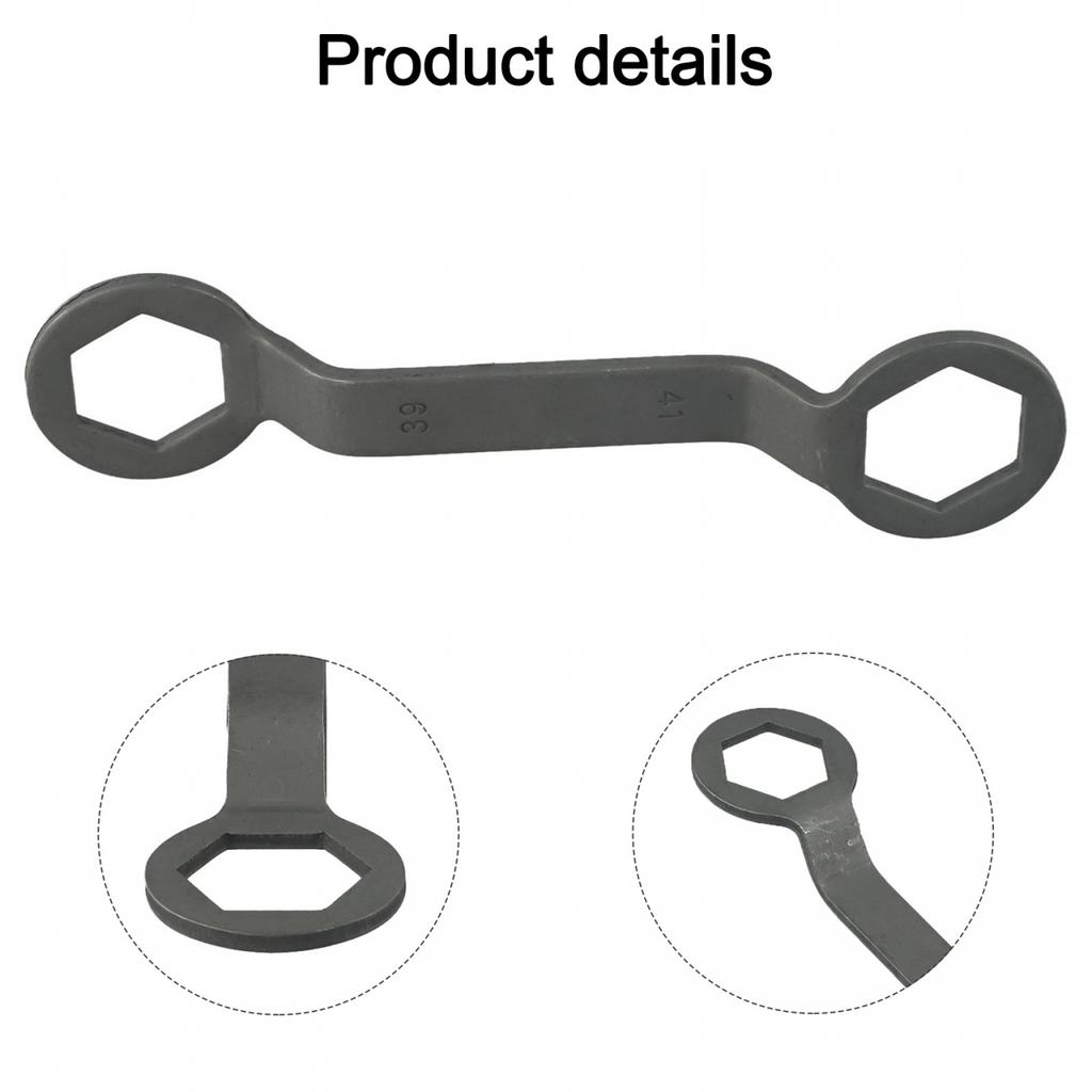 Clutch Removal Tool Double Head Wrench Pulley Hex Nut Wrench