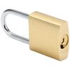 Elecom Pin Tumbler Security Lock Padlock Gold Width 25 X Depth 11 X Height 51mm Brass with 2 Keys ESL-NK