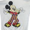 OLD 90s Disney Mickey Mouse Long Sleeve Sweat Trainer M Light Gray Disney Men's Used