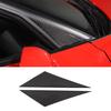 Carbon Fiber Side Rearview Mirror A-Pillar Trim Sticker For Corvette C6 05-13