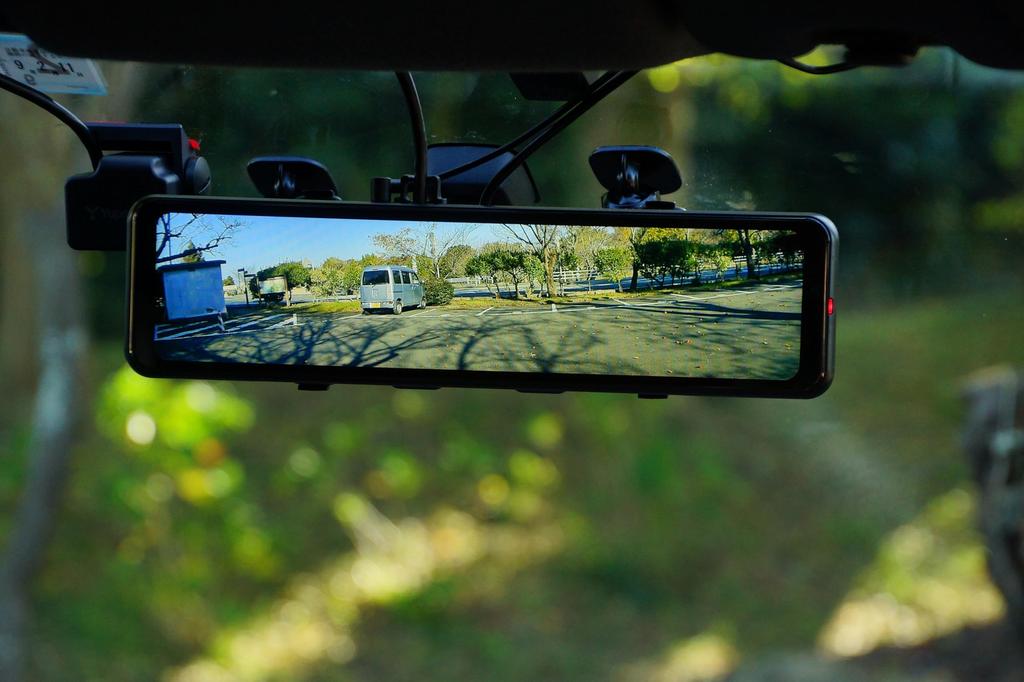 Yupiteru Front and Rear Dashcam NV-8000M Mirror-type