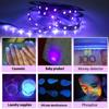 5M/10M UV LED Strip Light Ultraviolet Lamp 385-400nm Black Light 2835 SMD DC12V Ribbon For Glow Party Kitchen Decoration