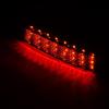 1Pair LED Rear Bumper Brake Reflector Light Fit For Nissan Juke Murano Quest Sentra Infiniti