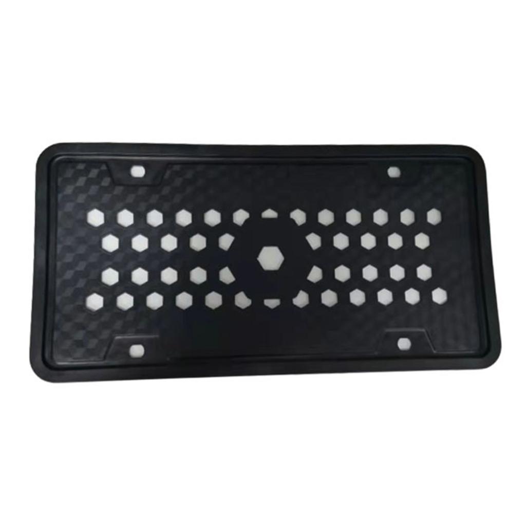 License Plate Frame for Noble Identity Model for Cars Universal Fit Silicone Drainage Holes Design for Car Truck SUV