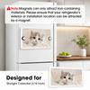 Metal Magnetic Mount Compact Back Plate Accessory Surface Adapter  Refrigerator