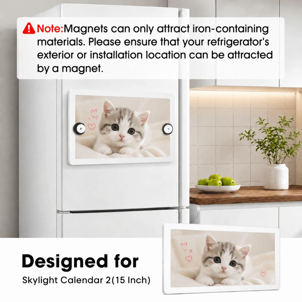 Metal Magnetic Mount Compact Back Plate Accessory Surface Adapter Refrigerator