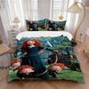 Brave Adventure Forest Print 3Pcs Bedding Setduvet Cover With 2 Bedropillowcase Home Birthday Gift