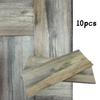 10pcs 15x40cm Peel and Stick Floor Tile, Pvc Plank Flooring Self-Adhesive, Luxury Wood-Look Planks for DIY Installation