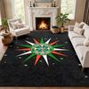 Celtic Football Club Teppich Fußmatte für Wohnzimmer oder Schlafzimmer Schutzmatte unter dem Stuhl Bürodeko Weihnachtsgeschenk Geburtstagsgeschenk